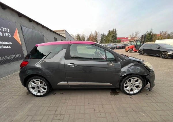 Citroen DS3 cena 11500 przebieg: 180927, rok produkcji 2012 z Łęczyca małe 121